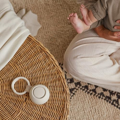 Hatch Go | Portable Sound Machine for Babies and Kids | Sleep Soother | 10 Soothing Sounds | White Noise | Shush | Travel | Registry Gift | Baby Shower | Clips on Stroller | Putty - color: Putty