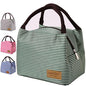 Lunch Bags Reusable Lunch Tote Bags Portable Lunch Cooler Bag Lunch Holder Insulated Lunch Box Bag for Picnic Office Beach (Green) - color: Green