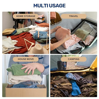 Simple Deluxe 25 Pack Space Saver Bags, Vacuum Storage Bags, Space Saver Bags for Comforters, Blankets, Bedding, Pillows and Clothes, Hand Pump Included(5 Jumbo/5 Large/5 Medium/5 Small/5 Roll M) - size: 25 Combo