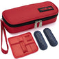 apollo walker Insulin Cooler Travel Case Diabetic Medication Cooler with Ice Packs and Insulation Liner insulin travel case tsa approved - color: Red, size: Small