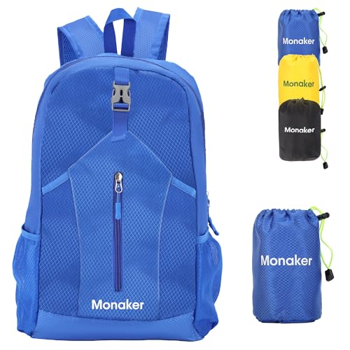 Hiking Backpack, Ultra-Lightweigt and Foldable 20L Daypack for Hiking, Cycling and Camping, Standard