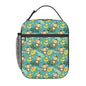 Insulated Lunch Box for Kids Boys Girls, Reusable Lunch Bag for School, Office, Work, Picnic, Travel, Monkeys and Tropical Fruits Lunch Box - color: lunch box 97