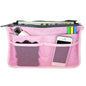 Wrapables® Unisex Bag Insert Organizer, Travel Bag Organizer (Pink) - color: Pink