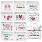 30 Pcs Nurse Makeup Bag Bulk for Nurse Canvas Makeup Bags Reusable Nursing Cosmetic Pouch for Spring Appreciation Birthday Gifts - style: Nurse