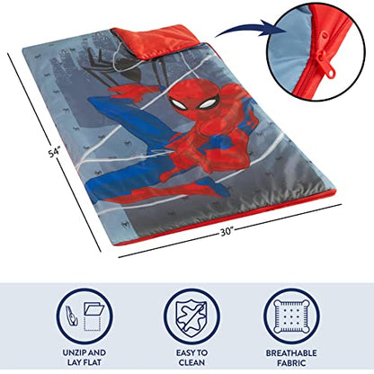 Sling Bag Slumber Set - color: Spiderman Grey