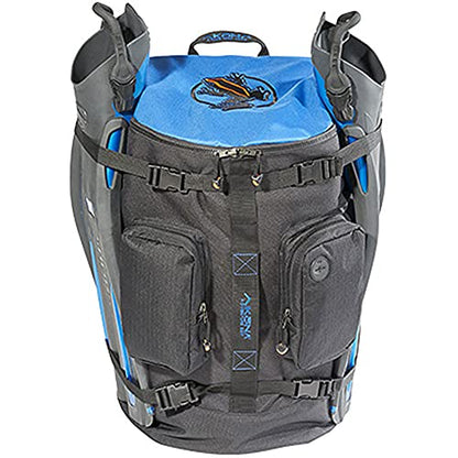 AKONA Globetrotter All-in-One Carry-On Backpack - color: Blue