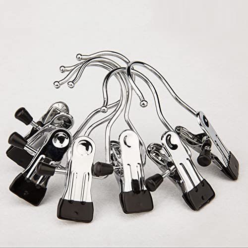 Tosnail 40 Pieces Boot Hanger Clips, Stainless Steel Laundry Hooks, Closet Hanging Clips, Space Saving for Jeans, Hats, Tall Boots, Towels (Pack of 2) - size: 2x4 inches (Pack of 2)