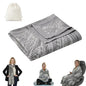 Travel Blanket Airplane - Ultra Soft & Lightweight Knit Design Compact Airplane Blanket,53x72 Inch,Stylish Travel Shawl Wraps for Flights,Office,Home Use,Travel Essentials & Gifts - color: Grey Wheat Print