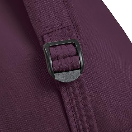 Travelon Anti-Theft Runways Compact Backpack - color: Plum