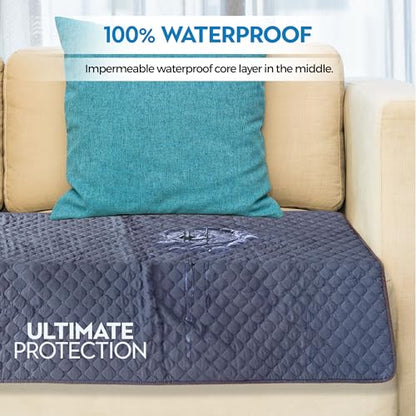 Outdoor Dog Blanket, Dog Blanket for Car, Waterproof Pet Blanket, Dog Bed Blankets, Car Dog Seat Cover, Furniture Protectors, Waterproof Picnic Blanket, Incontinent Bed Protector, 7 Layered