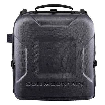 Sun Mountain Kube Golf Travel Bag, 2-Wheel Rolling System-Compact Storage Case - color: Raptor Steel