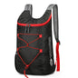1PC Multifunctional Outdoor Folding Backpack - Lightweight, Waterproof, Durable for Hiking, Riding, and Travel, Black - color: Black