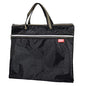 PATIKIL Waterproof Zipper File Bag, Documents Books Tools Storage Zip Pouch for Office Travel, Black - color: Black
