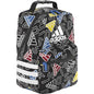 adidas Unisex Santiago Lunch Bag, Insulated School Food Container Box Discontinued, Adi Comp Black/Bright Royal Blue/White/3.0, One Size - color: Spray Gradient Pulse Lime/Crystal Sky Blue/White/4