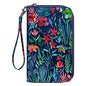 Fintie Family Passport Holder Wallet, RFID Blocking Travel Document Organizer Clutch Bag Credit Cards Case Cover for Women Men - color: Jungle Night