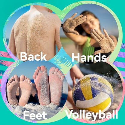 MNZZ Beach Sand Remover Towel Eraser Bag Portable Quick Dry Pouch for Pool Picnic Vacation Hiking Travel Essentials Blanket Umbrella Shovel Tent Chair Canopy Shade Outdoor Gift Kit Women Mom Mother - color: 1pcs Exquisite Round Flamingo