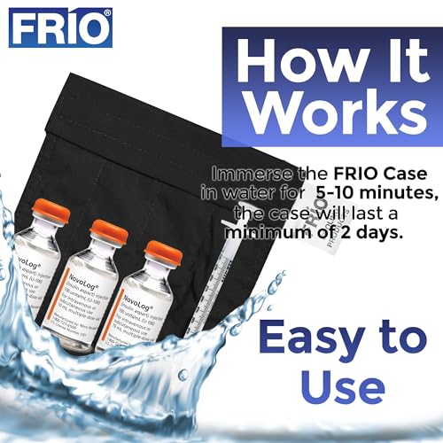 FRIO Cooling Wallet - Insulin Cooler for 45+ Hours of Stress Free On The Go - Purple - Small - color: Purple, size: Small