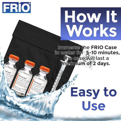 FRIO Cooling Wallet - Insulin Cooler for 45+ Hours of Stress Free On The Go - Purple - Small - color: Purple, size: Small