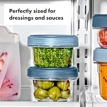 OXO Good Grips Twist & Stack Container – 5 oz – 3 Pack - style: 5 oz