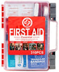 Gevoke Professional First Aid Kit - 310 Piece HardCase Medical Kit for Home, Car, Camping, Travel, Hiking, Truck, Office, Sports, Vehicle & Outdoor Emergencies - size: Large