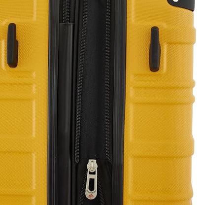 Travelers Club Phoenix Luggage, Gold Rod, 22-Inch Carry-On - color: Gold Rod, size: 22" Carry-On