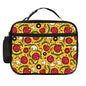 Pizza Lunch Bag Insulated Reusable Lunch Box Cooler Thermal Tote Bag For Teenage Boys Girls School Beach - color: Pizza