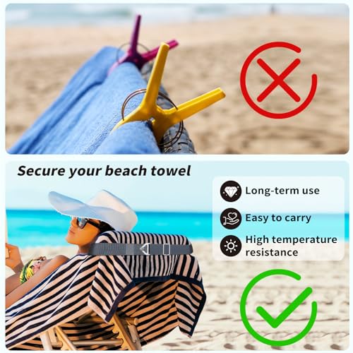 TOOVREN 2-in-1 Travel Belt for Luggage Straps Add a Bag Bungees Suitcase Luggage Strap Over Handle Suitcases Belt for Carry On Bag Adjustable Backpack Attachment Airport Travel Accessories Gray - color: Gray