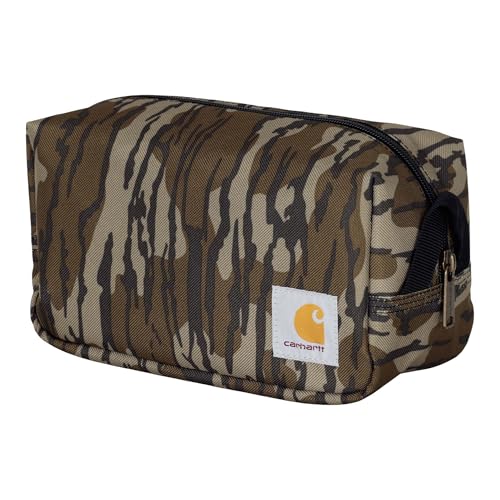 Carhartt Durable Travel Kit, Organize Essentials W/the Water Resistance Toiletry Bag, Mossy Oak Bottomlands - color: Mossy Oak Bottomlands