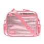 Simple Modern Hadley Lunch Box with Shoulder Strap | Kids & Adults | Insulated Bag with Pockets for Women, Men, Girls, Boys - color: Metallic: Velvet Pink