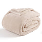Berkshire Blanket Classic Extra-Fluffy Plush Twin Size Bed Blanket, Soft Fuzzy Long Hair for Couch Sofa, Chino Khaki, 60x92 Inches - color: Chino, size: Twin/Twin XL