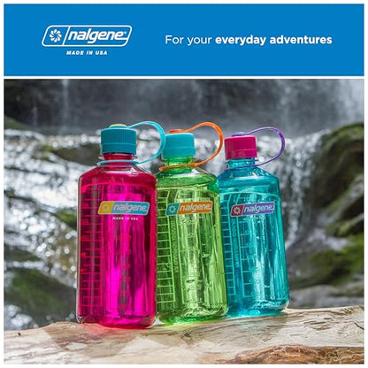 Nalgene 32 oz Narrow Mouth Water Bottle BPA-Free, Durable & Leak Proof, Lghtweght Bottle for Hkng, Gym & Travel, Amethyst - color: Amethyst, size: 32 Ounces