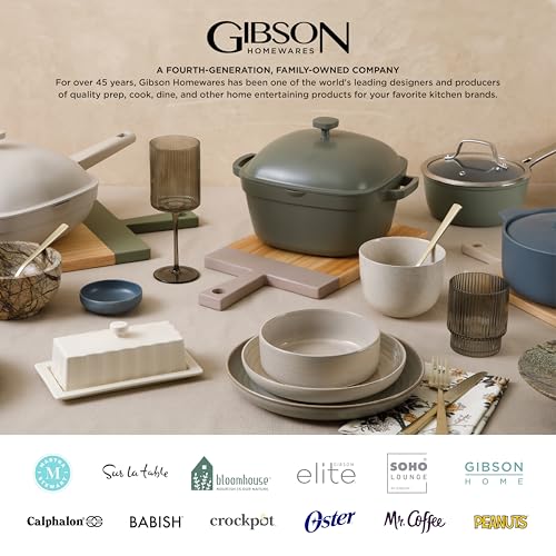 Gibson Home Fairhope 12-Piece Matte Black Melamine Dinnerware Set – Durable Lightweight Plates and Bowls, Kitchen Dining Set - color: Matte Black (Fairhope), size: Service for Four (12pcs)