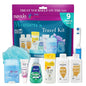 Handy Solutions 9 Piece Resealable Women's Travel Kit