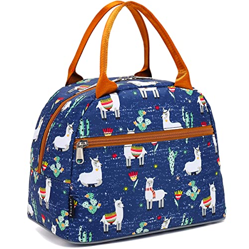 FlowFly Insulated Lunch Cooler Bag - Tote Bag Organizer for Women/Men, Alpaca - color: Alpaca