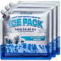 Cooler Ice Packs Reusable Ice Packs for Coolers Long Lasting Freezer Packs for Cooler Bag, Lunch Bags, Cooler Backpacks - color: 3 Pack - All Purpose Ice Packs