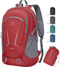 MIYCOO Backpack - Ultra Lightweight Packable Backpack for Travel Camping, Hiking Back Pack Waterproof Foldable Daypack for Men Women Red - color: Red