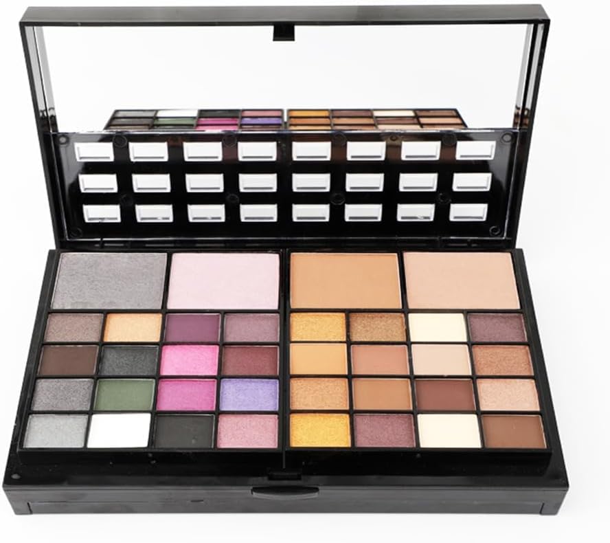 Makeup Kit for Women Full Kit including 36 Eyeshadow Make up,16 Lip Gloss,12 Glitter Cream, 4 Concealer, 3 Blusher,1 Bronzer, 2 Highlight and Contour - All in One Make-up Kit 74 Colors