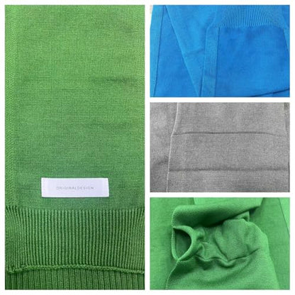 WaJuemy Women's Sweater Shawl Wraps Sleeves Knitted Collar Sweater Scarf Top Casual Lightweight Shoulder Cape Accessories - color: 08 Green X