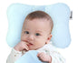 Soft Hypoallergenic Baby Head & Neck Support Organic Cotton Cover Machine Washable (Marble Grey) - color: Marble Grey