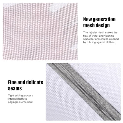 Laundry Bags Mesh Wash Bags, Lingerie Bag for Washing Delicates, White Net, 4S - size: 4S(10x12")