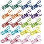 20 Pack Chip Clips Bag Clips 2.2 Inch (55mm), Stainless Steel Bag Clip for Food Storage, Snack, Kitchen, Laundry Clothes Pins for Hang Out The Laundry
