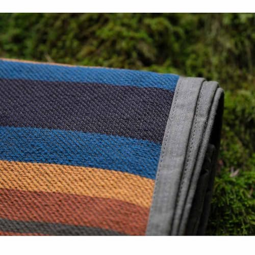 WP West Path Waxed Canvas Camping Blanket & Bedroll – Waterproof Canvas Blanket, Oilskin Outdoor Blanket, Camp Blanket, Bushcraft Ground Cloth (Olive, Regular) - color: Olive, size: Regular