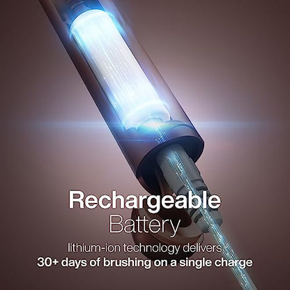 Aquasonic Icon ADA-Accepted Rechargeable Toothbrush | Magnetic Holder & Slim Travel Case | 2 Brushing Modes & Smart Timers | Gentle Micro-Vibrations (Blush) - color: Blush