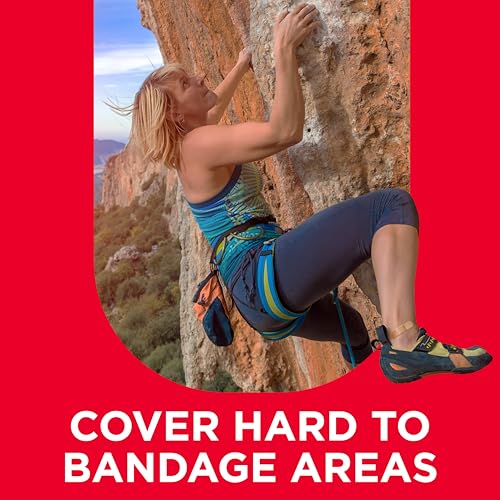 BAND-AID Brand Flexible Fabric Adhesive Bandages, Comfortable Sterile Wound Care and Flexible Protection for Minor Cuts, Scrapes & Burns, A Must for First Aid Kits, Non-Stick Pad, One Size, 100 Count - size: 100 Count, style: All One Size