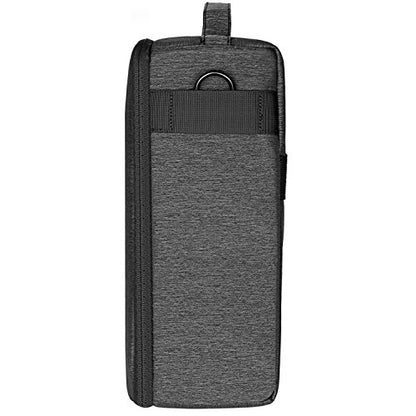 Neewer NW140S Waterproof Camera and Lens Storage Carrying Case 8.7x5.9x12.6 inches Soft Padded Bag for Canon Nikon Sony DSLR, 4 Lens or Flash, Trigger, Battery Accessories(Grey) - style: Nw140s