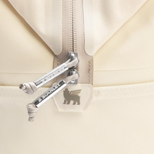 Stanley All Day Julienne Soft Cooler Bag and Lunch Box | Insulated Travel Bag with Zipper | BPA-Free - color: Cream, style: Max