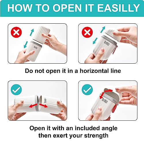 VITVITI White Toothbrush Travel Case, Portable Travel Soap Container Leakproof Dish Tray,7.88 inch Toothpaste Toothbrush Holder with Cover for Trip/Bathroom/Camping - color: White 1