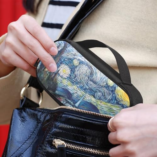 Starry Night Print Insulin Cooler Travel Case Portable Zipper Diabetic Care Organizers, Insulin Storage Bag for Women Men Diabetic Supplies Organizer for Trip and Daily Use - color: Starry Night