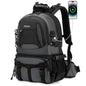 Nerlion 40L Hiking Backpack Travel Backpack for Men Women Camping Waterproof Outdoor Hiking Daypack Lightweight Backpack (Dark Gray) - color: A7- Dark Gray