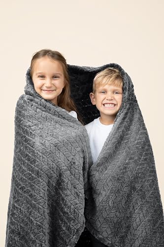 EverSnug Travel Blanket & Pillow 68x42 - Premium Ultra-Soft Microfleece 2 in 1 Compact & Packable Flight Blanket with Soft Bag Pillowcase, Hand Luggage Sleeve and Backpack Clip (Grey) - color: Grey